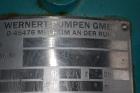 Used Wernert-Pumpen GMBH Centrifugal Pump, Model NEPO 200-150-250