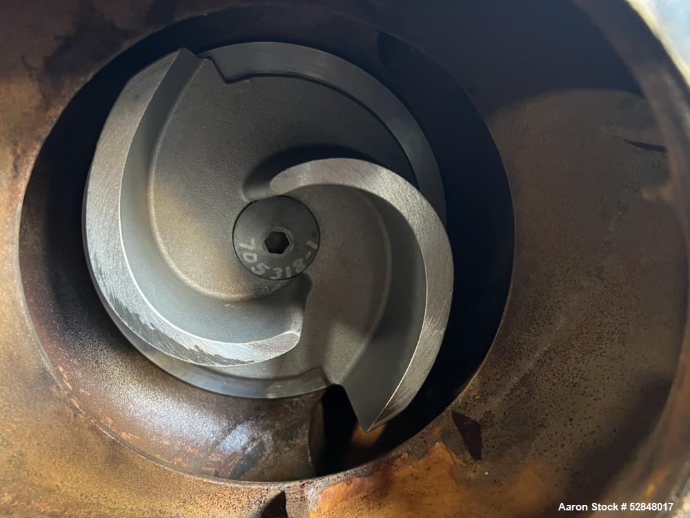 Used Weir Specialty Pumps Self Priming Centrifugal Waste Water Pump, Model 2-WSP-AAAAA-A1-ALF. Approximate 225GPM at 103 head feet. Impeller driven by a 5hp, 3/60/230/460 volt, 3600rpm motor. 2" diam...