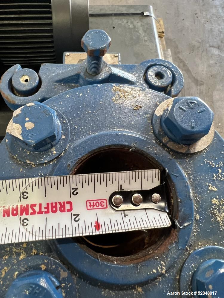 Used Weir Specialty Pumps Self Priming Centrifugal Waste Water Pump, Model 2-WSP-AAAAA-A1-ALF. Approximate 225GPM at 103 head feet. Impeller driven by a 5hp, 3/60/230/460 volt, 3600rpm motor. 2" diam...