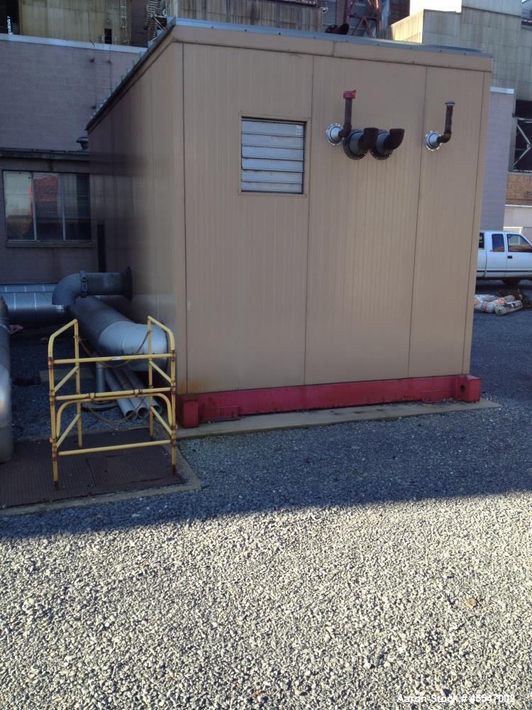 Used Complete Tiger Flow Diesel Fire Pump System. (With building). Includes Cummins Fire Power Model CFP83-F30 [C8.3 Series] six-cylinder diesel engine, Serial # 46874515, and ITT 2000 GPM centrifuga...