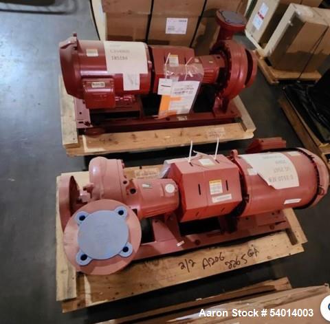 Unused- LOT including:  (2) 20 HP pumps, (2) 30 HP pumps, (4) Suction Diffusers, (4) VFDs