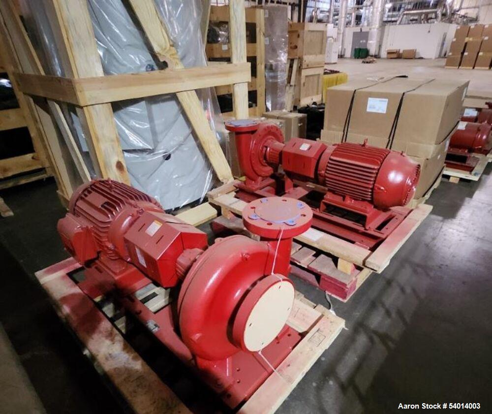 Unused- LOT including:  (2) 20 HP pumps, (2) 30 HP pumps, (4) Suction Diffusers, (4) VFDs