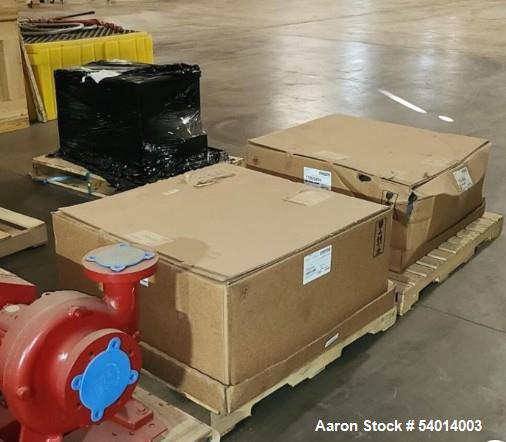 Unused- LOT including:  (2) 20 HP pumps, (2) 30 HP pumps, (4) Suction Diffusers, (4) VFDs