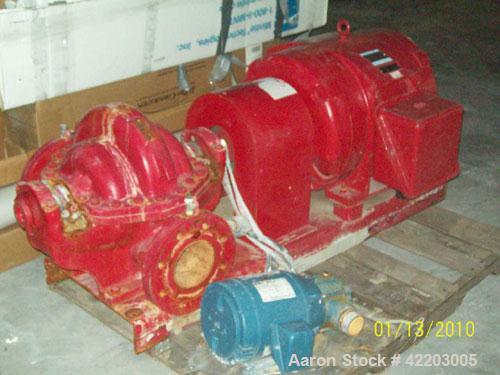 Used- Aurora Fire Pump System, Model 5-481-11C