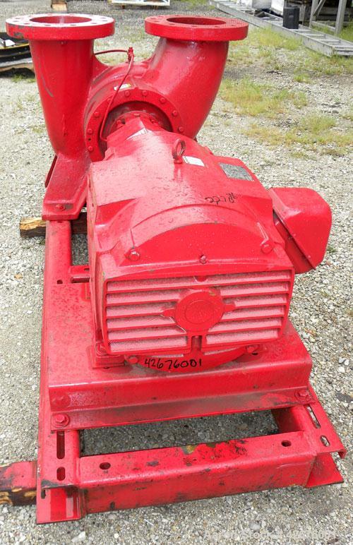 Unused- Bell & Gossett / ITT Industries Double Suction Split Case Centrifugal Pump, Size VSC S BF 11.625 10X10X13-RHR, Model FM, Carbon Steel. Approximate capacity 3000 gallons per minute at 100’ hea...