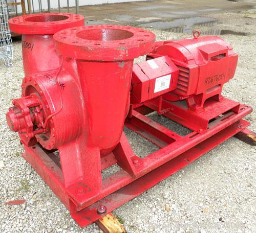 Unused- Bell & Gossett / ITT Industries Double Suction Split Case Centrifugal Pump, Size VSC S BF 11.625 10X10X13-RHR, Model FM, Carbon Steel. Approximate capacity 3000 gallons per minute at 100’ hea...