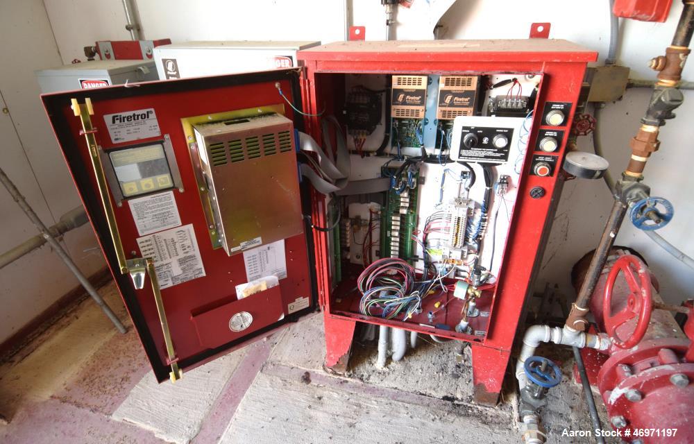 Used Clarke Fire Protection Products Diesel Driven Fire Pump System. Consisting of: (1) Clarke diesel engine, model JU4H-UF54, part# WAB, serial# PE4045T769488, built 2009. (1) ITT Industries centrif...