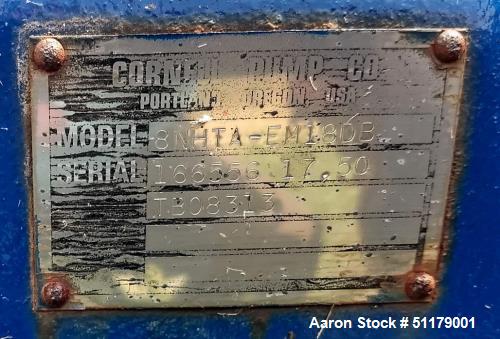 Used Cornell Carbon Steel Centrifugal Pump