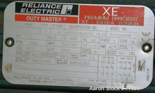 Used Durco Mark III Centrifugal Pump, Size 2K3X2-13/101 RV, Carbon Steel. 3" Inlet, 2" outlet. Rated approximately 150 gallons per minute at 102' head. Mechanical seal. Driven by a 7-1/2hp, 3/60/230/...