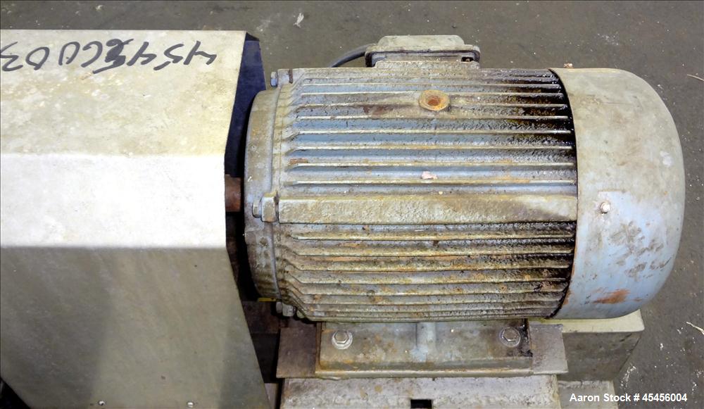 Used Gorman-Rupp T-Series Self Priming Centrifugal Pump, Model T4A3-B, Carbon Steel. Rated approximate 250 gallons per minute at 40 head at 1200 rpm. 4" Inlet/outlet. Driven by a 5hp, 3/60/230/460 vo...