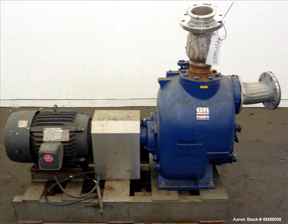 Used Carbon Steel Gorman-Rupp T-Series Self Priming Centrifugal Pump, Model T4A3-B