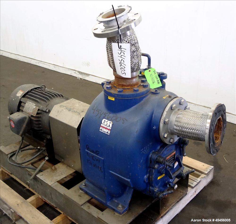 Used Carbon Steel Gorman-Rupp T-Series Self Priming Centrifugal Pump, Model T4A3-B