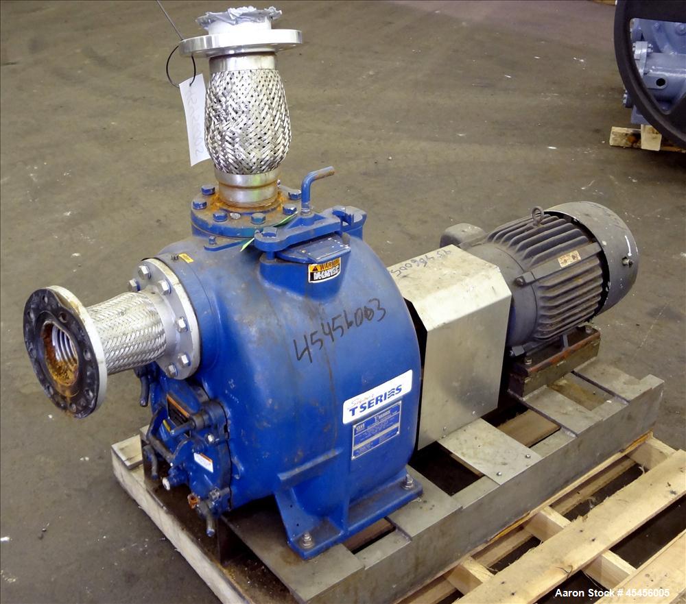 Used Carbon Steel Gorman-Rupp T-Series Self Priming Centrifugal Pump, Model T4A3-B