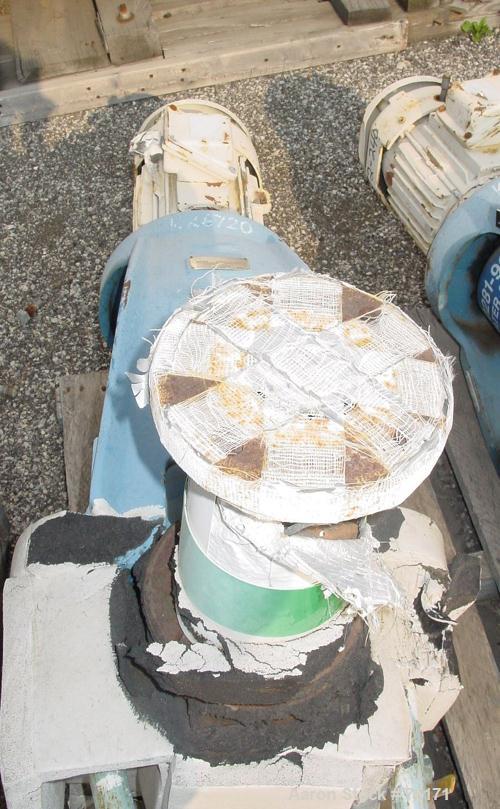 Used Goulds Inline Centrifugal Pump, Model 3996.