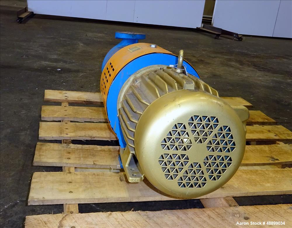 Used Goulds Centrifugal Pump, Model 3196, Size 1.5X3-6.