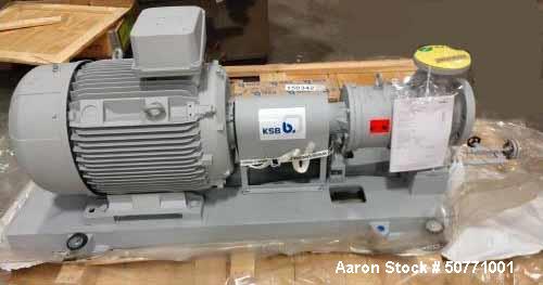 Used- KSB Carbon Steel Centrifugal Pump