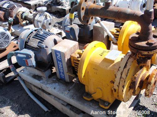 Used- Carbon Steel Kontro Centrifugal Pump, Model HSIDL