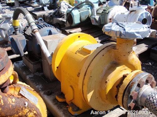 Used- Carbon Steel Kontro Centrifugal Pump, Model HSIDL