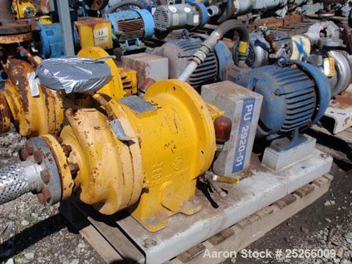 Used- Carbon Steel Kontro Centrifugal Pump, Model HSIDL