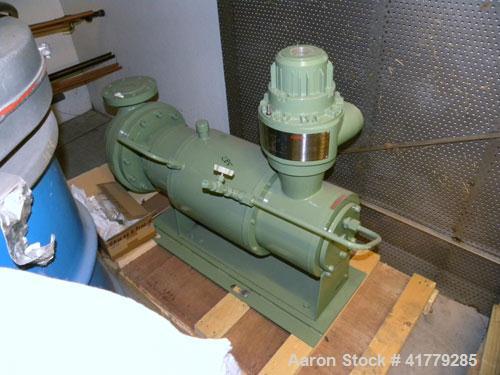 Unsed- Nikkiso Non-Seal Canned Motor Pump, Model HT25D-D3. Capacity 660 gallons per minute at 225’ head. Driven by a 60.34hp, 3/60/460 volt, 3600 rpm motor. Built 2007.
