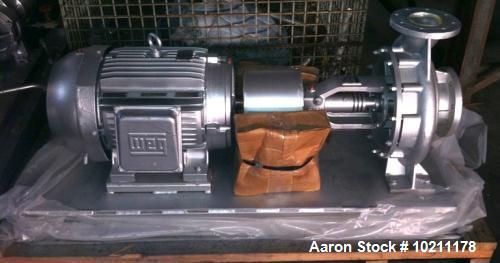 Unused- Sihi Centrifugal Pump, Model AA-002-1B2