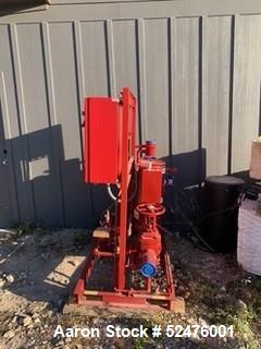 Unused - Mechantek Corp Fire Pump; Model SRE110-R1; capacity - 3x3x7F; 1/3 HP; Mfg. 2019