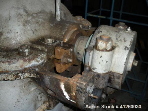 Used Worthington Water Pump driven by a White Superior natural gas engine, model 6-G825, 427 hp, 885 rpm.