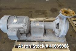 Used Worthington Centrifugal Pump . 15 hp Carbon Steel
