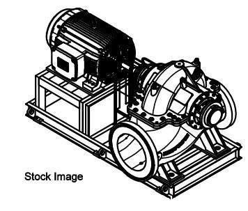 Unused Ruhrpumpen ZW 18×14×17(A) Split Case Pump | 8,000 GPM | 150 HP | Industrial High-Flow Pump