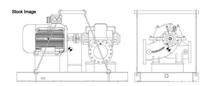 Unused Ruhrpumpen ZW 18×14×17(A) Split Case Pump | 8,000 GPM | 150 HP | Industrial High-Flow Pump