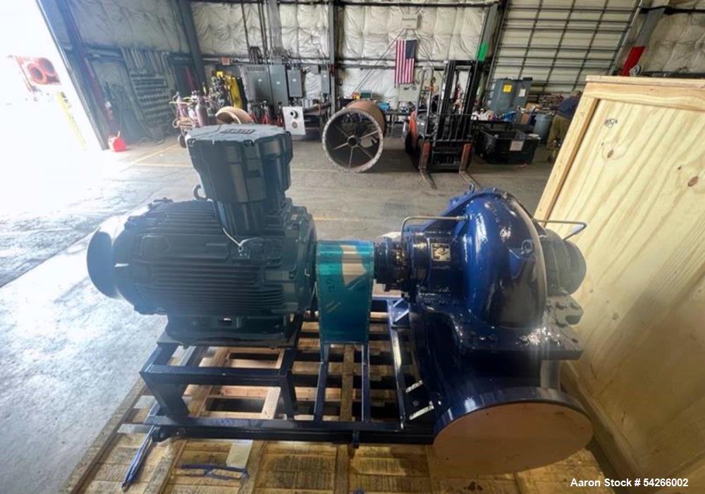 Unused Ruhrpumpen ZW 18×14×17(A) Split Case Pump | 8,000 GPM | 150 HP | Industrial High-Flow Pump