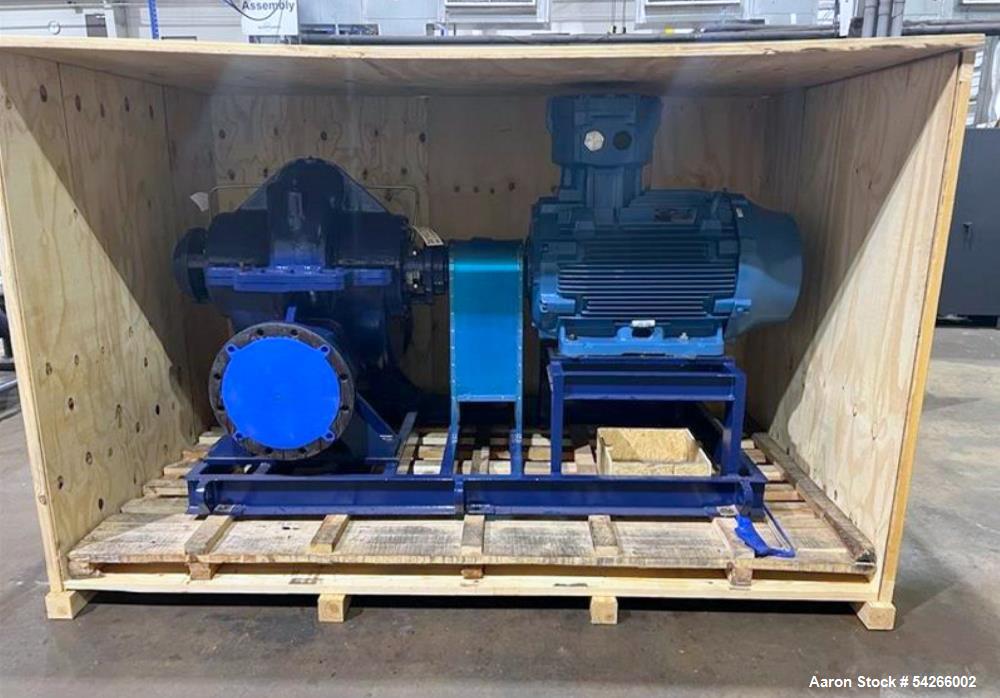 Unused Ruhrpumpen ZW 18×14×17(A) Split Case Pump | 8,000 GPM | 150 HP | Industrial High-Flow Pump