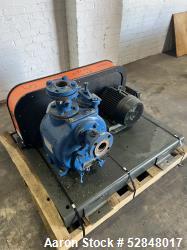 Used- Weir Specialty Pumps Self Priming Centrifugal Waste Water Pump, Model 2-WSP-AAAAA-A1-ALF. Approximate 225GPM at 103 he...