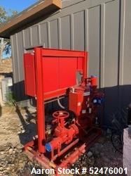 d - Mechantek Corp Fire Pump; Model SRE110-R1; capacity - 3x3x7F; 1/3 HP; Mfg. 2019