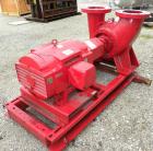 Unused- Bell & Gossett / ITT Industries Double Suction Split Case Centrifugal Pump, Size VSC S BF 11.625 10X10X13-RHR, Model FM, Carbon Steel. Approximate capacity 3000 gallons per minute at 100’ hea...