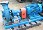 Used Carver Frame Pump Package, model GHF 6X5X13, size EF. 900 gpm @ 139 TDH. Cast iron construction. Marathon 50 hp motor 1765 rpm, 900 gpm @ 139' TDH, 326TS frame, 230/460 volt; 40 hp, 1470 rpm @ 1...