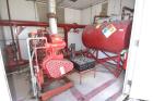Used Clarke Fire Protection Products Diesel Driven Fire Pump System. Consisting of: (1) Clarke diesel engine, model JU4H-UF54, part# WAB, serial# PE4045T769488, built 2009. (1) ITT Industries centrif...