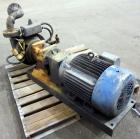 Used Cornell Dissolved Air Floatation DAF Centrifugal Pump, Model 2.5DA2-F85DBK, Carbon Steel. Approximate capacity 150-225 gallons per minute at 75 psi at 3600 rpm. 2-1/2” Inlet/outlet. Driven by an...