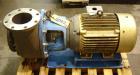 Used Discflo Centrifugal Pump, Model 806-14-2D. Rated for 400 gpm at 20 ft of head or 700 gpm at 15 ft of head. Close coupled with long adapter channel base configuration. Clockwise rotation. 15 hp B...
