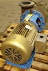 Used-Discflo Centrifugal Pump, Model 806-14-2D. Rated for 400 gpm at 20 ft of head or 700 gpm at 15 ft of head. Close couple...