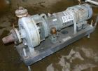 Used- Durco Mark III Centrifugal Pump, Size 2K2X1-10A/80 RV, Carbon Steel. 2