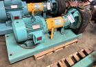 Used- Flowserve /  Durco Mark IIIA Carbon Steel Centrifugal Pump, Size 2K3X2-13/103 RV. Approximate 3