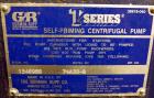 Used Gorman-Rupp T-Series Self Priming Centrifugal Pump, Model T4A3-B, Carbon Steel. Rated approximate 250 gallons per minute at 40 head at 1200 rpm. 4