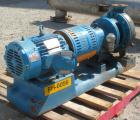 Used Goulds Centrifugal Pump, Model 3196, size 1.50X3-10, carbon steel. 3