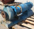 Used Goulds Centrifugal Pump, Model 3196, size 1.50X3-10, carbon steel. 3