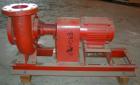 Used ITT Bell & Gossett Centrifugal Pump, model 5BC-7BF, carbon steel. 6