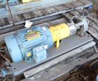 Unused- Flowserve MK3 STD. Centrifugal Pump, Carbon Steel. Size 1K1.5X1-82RV. Driven by a 15hp, 3/60/460 volt, 3510 rpm motor. Serial# 1090368CHP002B, built 2012.