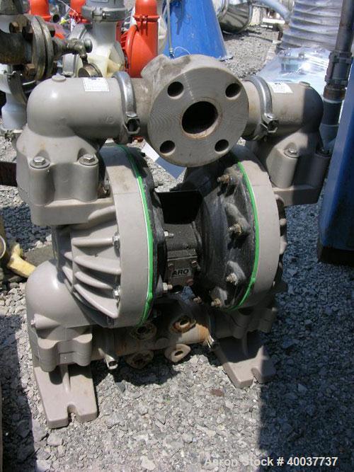 Used- ARO Diaphragm Pump, poly construction, 2".