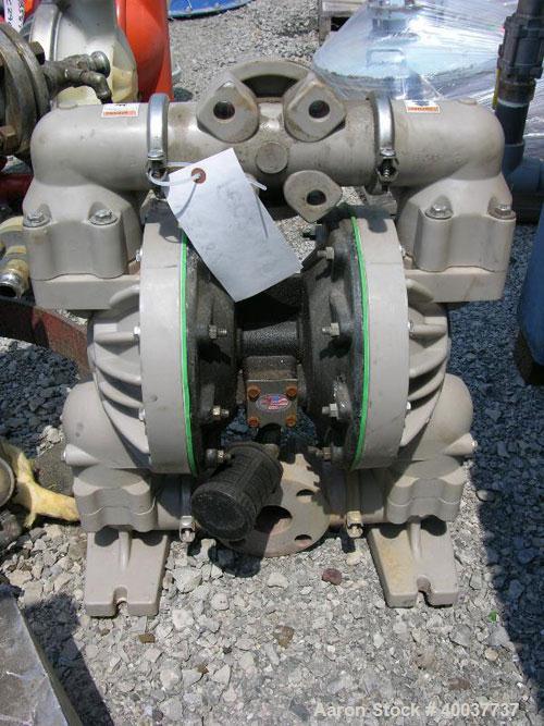 Used ARO Diaphragm Pump, poly construction, 2".