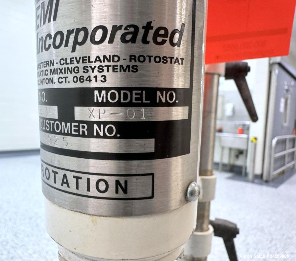 Used Mixer/Diaphragm Pump/Pump Parts - Lot Consisting of: (1) EMI Rotostat air operated mixer, model XP-01, serial# R12391-1A withstand, (1) Graco stainless steel air operated diaphragm pump, (1)Wauk...